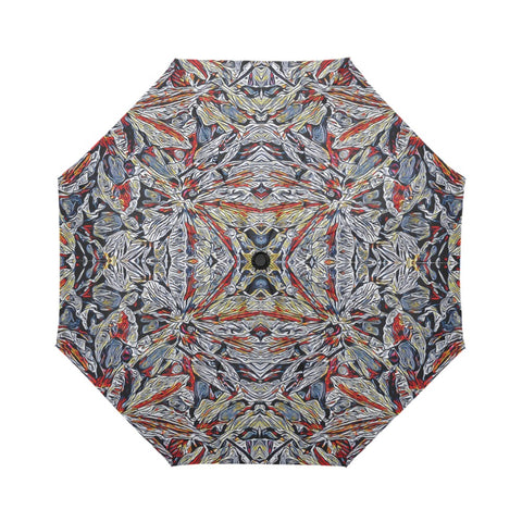 'Clematis Platinum' Auto-Foldable Umbrella