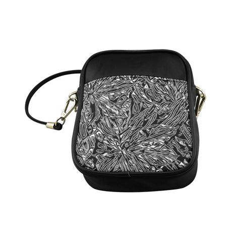 'Filament' Faux Leather Sling Pouch