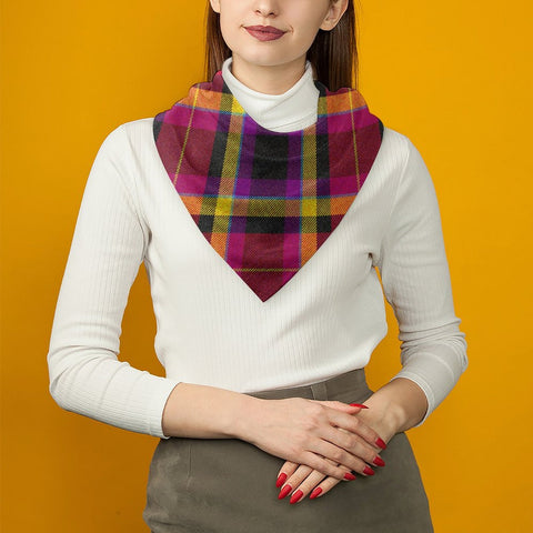 'Yorkshire Moorland' (Slant) Poly Scarf Square