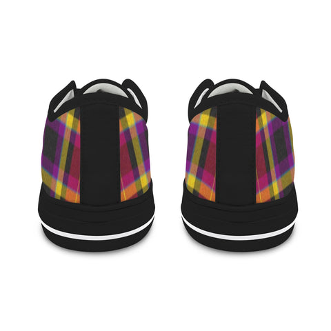 'Yorkshire Moorland' (Black) Seattle Low Top Men's Shoes (Model 1013-6)