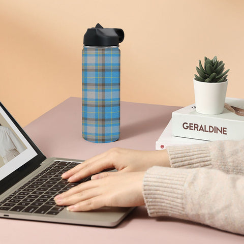 'Yorkshire Marine' Insulated Water Bottle with Straw Lid (18 oz)