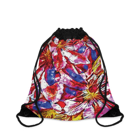 'Clematis' Drawstring Bag