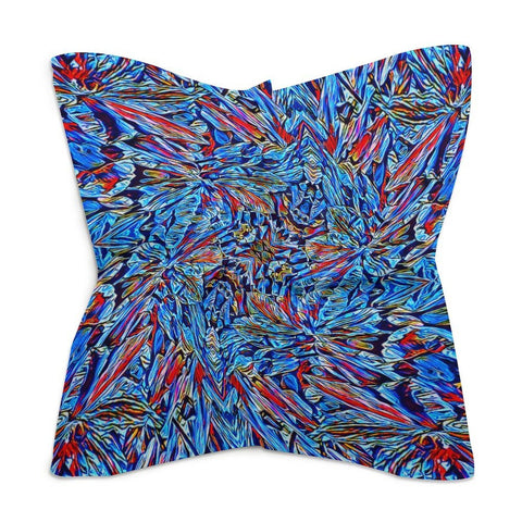 'Clematis Sapphire'Poly Scarf Square