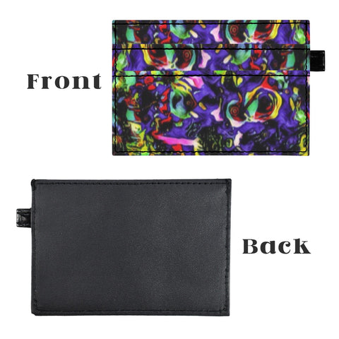 'Purple Haze' Faux Leather Cardholder