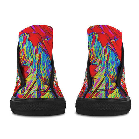 'Soulwood' (Black) Women's 'Vancouver' High Top Boots