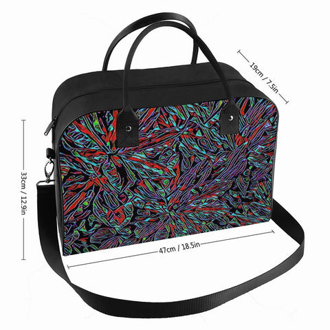 'Clematis Neon' Nylon Holdall