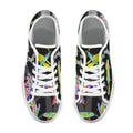 'Regenesis' (Black Edit - White Trim) Women's Canvas Plimsolls