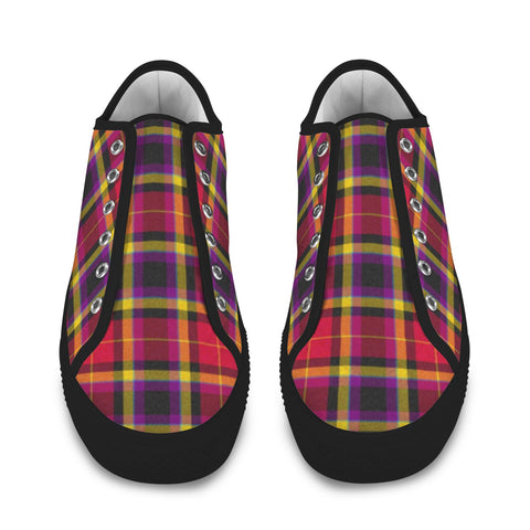 'Yorkshire Moorland' (Black) Seattle Low Top Men's Shoes (Model 1013-6)