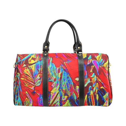 'Soulwood' Nylon Duffle with Faux Leather Trim