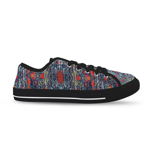 'Graphite' (Black) Seattle Low Top Men's Shoes (Model 1013-6)
