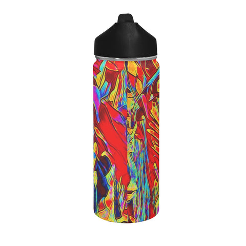 'Soulwood' Insulated Water Bottle with Straw Lid