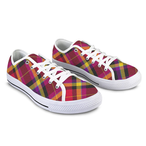 'Yorkshire Moorland' (Slant/White Trim) Women's Canvas Plimsolls