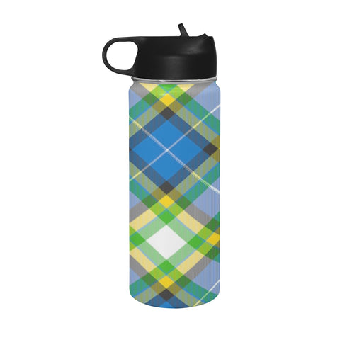 'Yorkshire Tartan' (Slant) Insulated Water Bottle