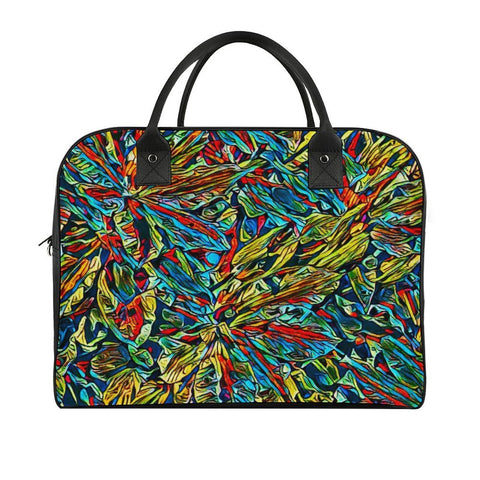 'Clematis Electra' Nylon Holdall