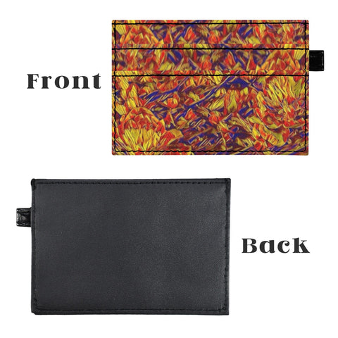 'Peony' Faux Leather Cardholder