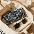 'Liquorice' Faux  Leather Glasses Case