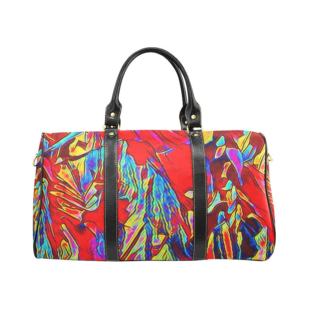 'Soulwood' Nylon Duffle with Faux Leather Trim
