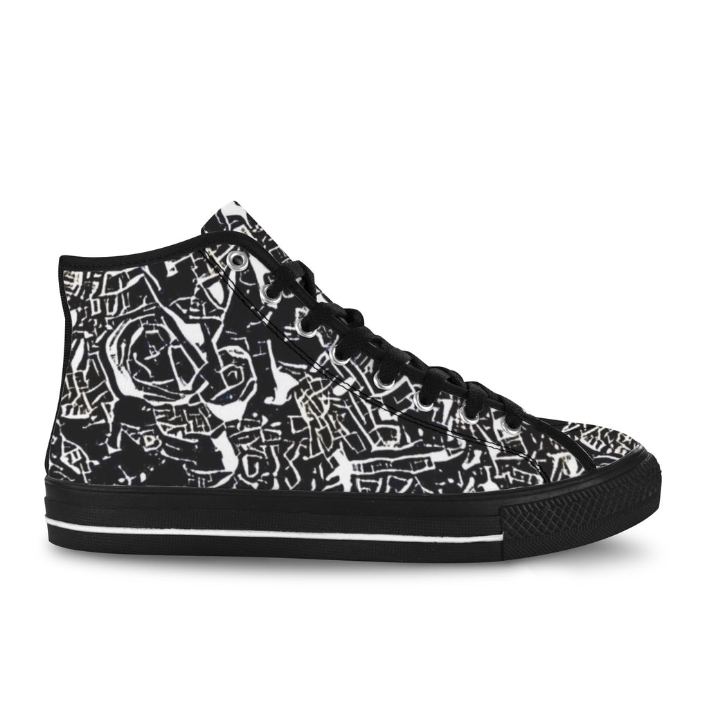 'Liquorice' (Black Trim) Vancouver Canvas Boots