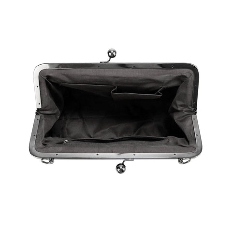 'Galaxa' Kisslock Crossbody Shoulder Bag