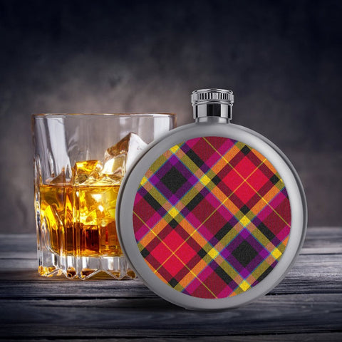 'Yorkshire Moorland' (Slant)  Hip Flask