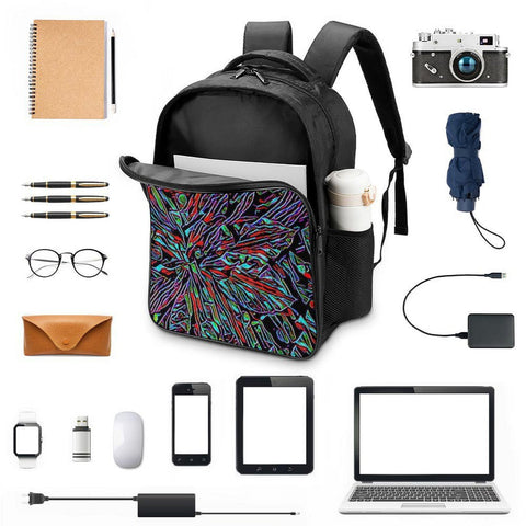 'Clematis Seaspray' Nylon Backpack
