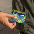 'Yorkshire Tartan' Faux Leather Cardholder