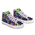 'Purple Haze' (White Trim) Vancouver Canvas Boots