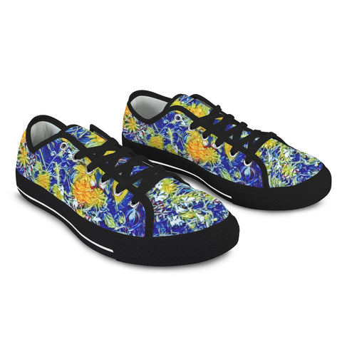 'Summer Basket' (Black Trim) 'Seattle' Women's Trainers