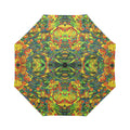 'Peony Citrus' Auto-Foldable Umbrella