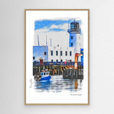 ‘Scarborough’ lighthouse
