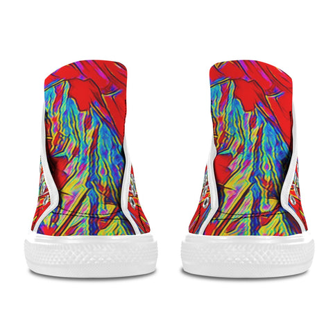 'Soulwood' (White) Women's 'Vancouver' High Top Boots