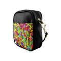'Tropique' Faux Leather Sling Pouch