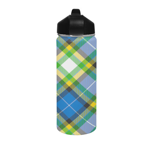 'Yorkshire Tartan' (Slant) Insulated Water Bottle