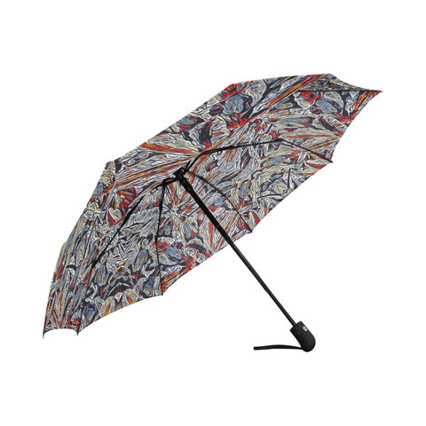 'Clematis Platinum' Auto-Foldable Umbrella