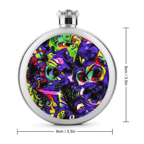 'Purple Haze' Hip Flask