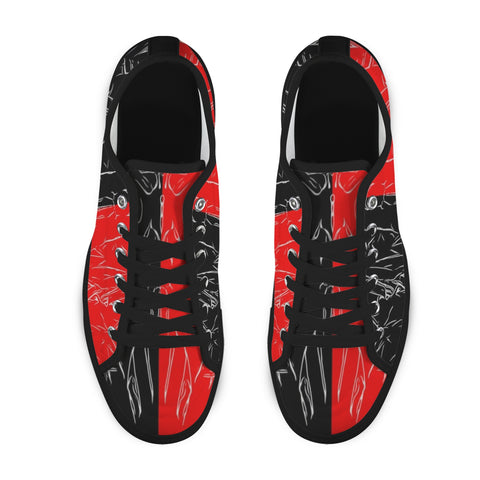 'Bloodlust' (Black) Men's Trainers
