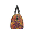 'Peony' Nylon Duffle with Faux Leather Trim