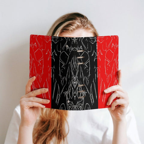 'Bloodlust' Faux Leather A5 Binder Notebook