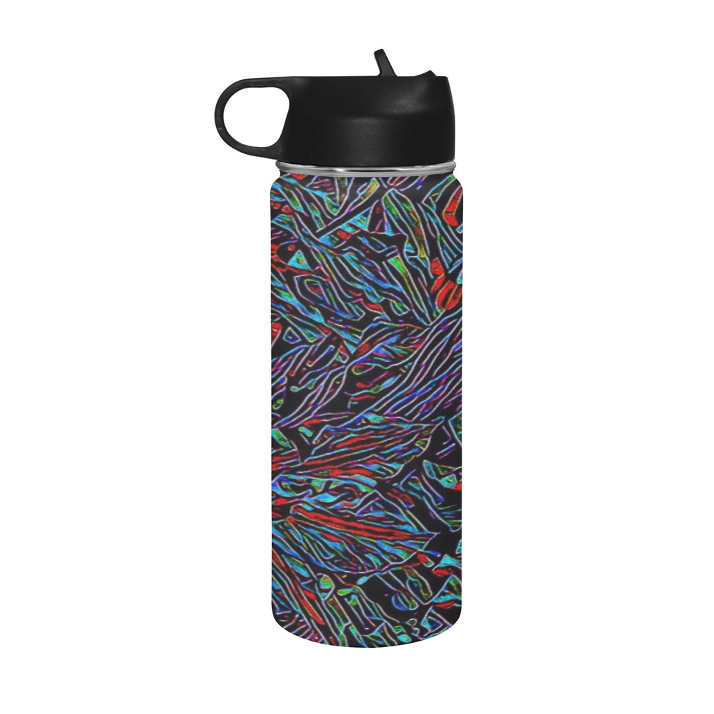 'Clematis Neon' Insulated Water Bottle