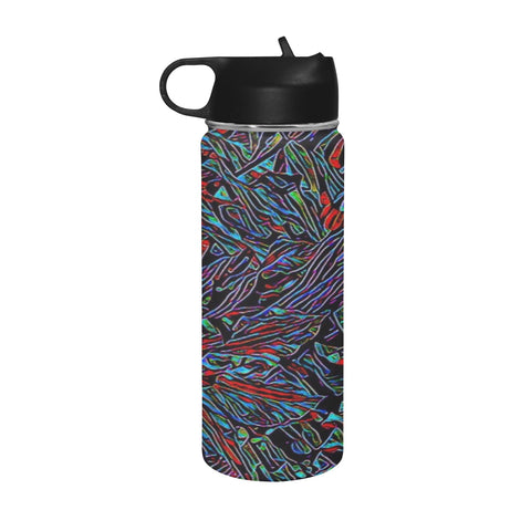 'Clematis Neon' Insulated Water Bottle