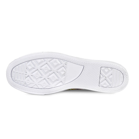 'Clematis Electra' (White Trim) Women's Canvas Plimsolls