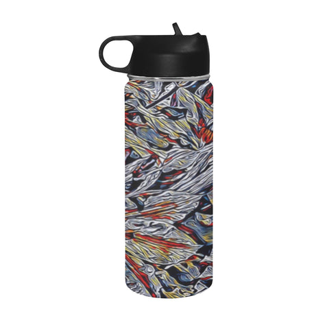 'Clematis Platinum' Insulated Water Bottle