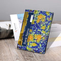 'Summer Basket' Faux Leather Cardholder