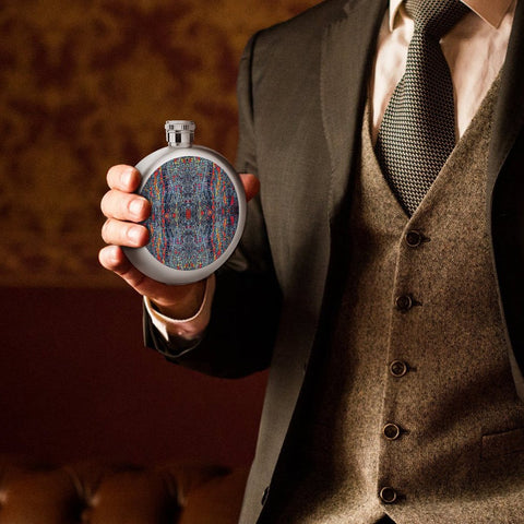 'Graphite' Hip Flask