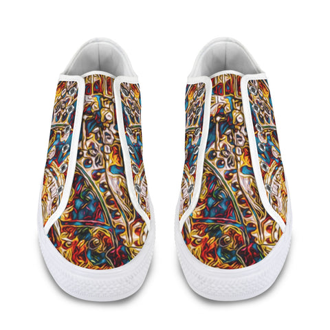 'Boilerplate' (White) Men's Trainers