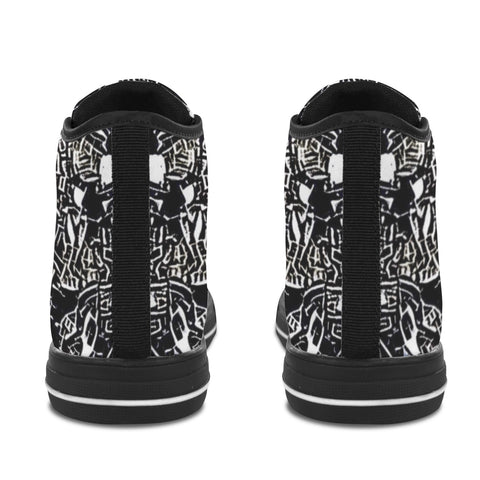 'Liquorice' (Black Trim) Vancouver Canvas Boots