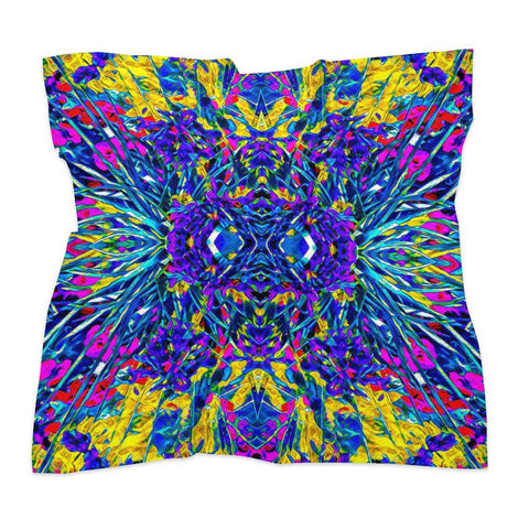 'Agapanthus' Poly Scarf Square