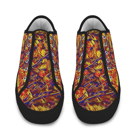 'Peony' (Black) 'Seattle' Men's Trainers