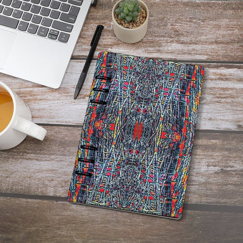 'Graphite' Faux Leather A5 Binder Notebook