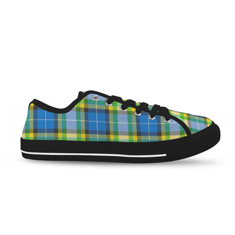 'Yorkshire Tartan' (Black Trim) 'Seattle' Women's Trainers